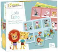 Je526c-Une Boite Éducative De 4 Planches+24 Jetons-À Partir De 3 Ans-Loto Mieux Vivre Ensemble