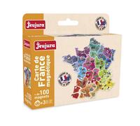 [JEA8973] JEUJURA Carte de FRANCE magnétique Puzzle Bois