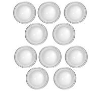 Jeada Lentille optique convexe en verre 12,5 mm Hauteur : 3,6 mm Objectif plano-convexe LED (12,5 mm x H 3,6 mm x F10 mm)