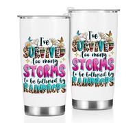 jealance Tasse à café isotherme en acier inoxydable de 591 ml 1215