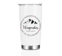 jealance Tasse à café isotherme en acier inoxydable de 591 ml 1225