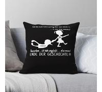 Jealous What Is Mine Is Now Mine Taie d'oreiller carrée Polyester Lin Velours Imprimé Fermeture Éclair Housse de coussin décorative