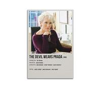 JEAM Poster esthétique The Devil Wears Prada - Décoration murale individuelle pour chambre de dortoir - Couverture d'album - 40 x 60 cm - Sans cadre
