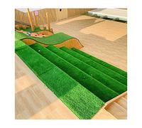 JEAMIS Turf, Natural Fake Grass Rug, Indoor Outdoor Garden Dogs Pet Synthetic Grass Doormat, Rubber Backed with Drainage Holes