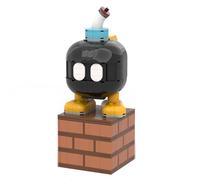 Jeamoc Bombe Jeu de Construction pour Super Mario Piranha Plante, 430 Pièces Modèle de Bombe, Compatible avec Lego 71426 Piranha Plante