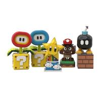 Jeamoc Piranha Plante de Feu, Piranha Plante de Glace, Super Étoiles, Bombe, Champignon Venimeux Jeu de Construction, Compatible avec Lego 71426 Piranha Plante, 1700+ Pièces