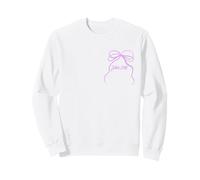 Jean 3 16 versets bibliques Phrase chrétienne Jésus Filles Femmes Sweatshirt