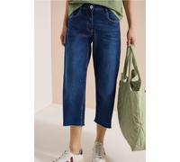 Jean 3/4 coupe large en style ample