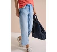 Jean 7/8 Wide Leg avec détail crocheté