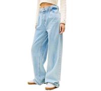 Jean Ample Bleu Femme Tommy Hilfiger Paperbag 29/30