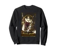 Jean-Auguste-Dominique Ingres Napoleon I on Imperial Throne Sweatshirt