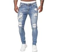 Jean Baggy Homme Survetement Chino Running Jogging Peintre Training Grande Taille Escalade Elephant Elastique Boulanger Extensible Regular Skinny Toile Survetement Bleu Clair L