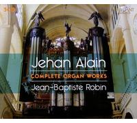 JEAN-BAPTISTE ROBIN - JEHAN ALAIN: SÄMTLICHE WERKE FÜR ORGEL (BOX-SET) 3 CD NEUF