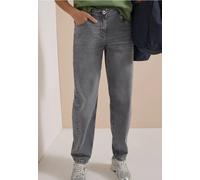 Jean Barrel Leg à taille haute et coupe ample