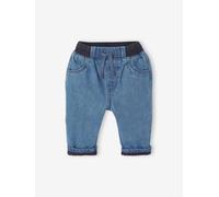 VERTBAUDET Jean bébé doublé avec Taille élastiquée Stone 18M(81CM)