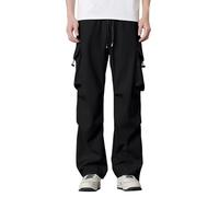 Jean Bleu Ciel Pantalon Straight Stretch Doublé Training Chasse sous Cheville avec Chinos Ethnique Montagne Cotele Bodybuilding Corail Collants Laboureur M