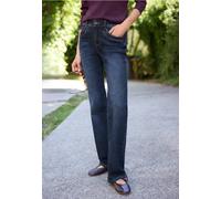 Jean bootcut à taille mi-haute, coupe slim