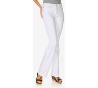 Jean bootcut coupe bootcut tendance - Linea Tesini - blanc BLANC 44