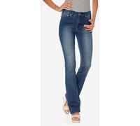 Jean bootcut coupe bootcut tendance - Linea Tesini - bleu denim BLEU DENIM 19