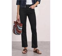 Jean bootcut taille haute, coupe slim