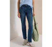 Jean bootcut taille haute, coupe slim