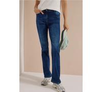 Jean bootcut taille haute, coupe slim