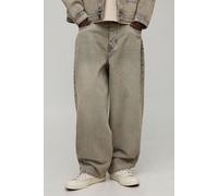 Jean bouffant délavé homme - light brown - 30R, light brown