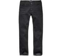 Jean - BRANDIT - Manson Denim Jeans - Noir - Coupe Droite - 75% Coton 31/31