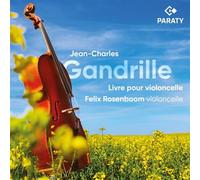 Jean-Charles Gandrille : Livre pour violoncelle CD