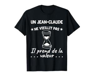 Jean-Claude Valeur | Anniversaire Humour Drôle Papa Père Pré T-Shirt