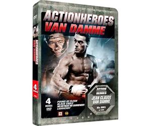 Jean-Claude Van Damme Action Heroes Collection 4-DVD Set ( Pound of Flesh / Black Eagle / No Retreat No Surrender / Lionheart ) ( Pound of F [ Origine Danoise, Sans Langue Francaise ]