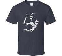 Jean Claude Van Damme t-Shirt Martial Arts Action Movie Star Blood Sport Charcoal Grey Men's