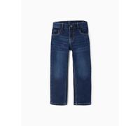 Jean Coupe Droite Bleu Foncé 7/8A