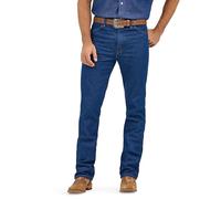 Jean de cowboy pour homme - Coupe ajustée - Bleu - 32 W /30 L
