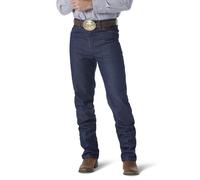 Jean de cowboy pour homme - Coupe ajustée - Bleu - 36W x 33L