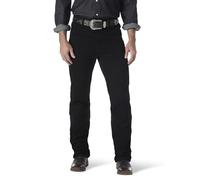 Jean de cowboy pour homme - Coupe ajustée - Noir - XX-Large