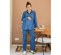 Jean de grossesse large denim brut 40