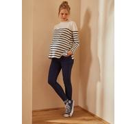 Jean de grossesse skinny bandeau sans couture denim brut 38