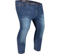 Jean de moto Bering Trust King Size, lavé à la pierre bleue, W-4XL