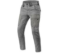 Jean de moto Revit Cargo Brant Slim, gris, 32/32