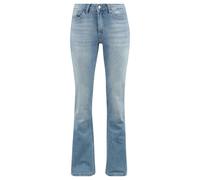 Only Jeans ONLBLUSH Life Mid Flared DNM TAI467 Noos, denim bleu clair, XL/30, femme