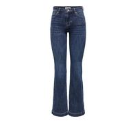Jean de Only - ONLPOWER MID GEN332 - Jean Push Up Évasé - XS à XL - pour Femme - bleu XL