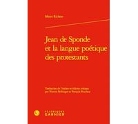 Jean de Sponde et la langue poétique des protestants