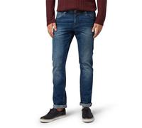 Jean droit Aedan pour homme TOM TAILOR - Bleu - Slim - Taille basse 32/36