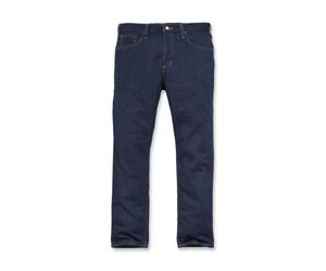 JEAN DROIT FUSELÉ RUGGED FLEX Bleu - 491 - CARHARTT - 102807 34