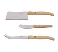 JEAN DUBOST Coffret 3 couteaux Fromage Tradition - Un Noël à la Française