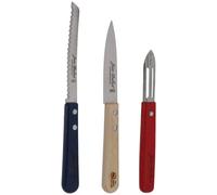 JEAN DUBOST - COFFRET 3 PIECES CUISINE BLEU BLANC ROUGE