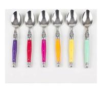 - Coffret 6 Cuilleres Laguiole Irise Assorties