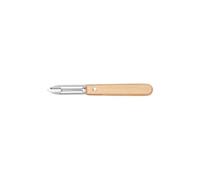 Jean Dubost Eplucheur traditionnel - Bois d'hêtre PEFC - Acier Inoxydable - 15 cm
