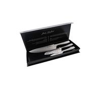 Jean Dubost Coffret de 3 couteaux de cuisine Fusal – Inox